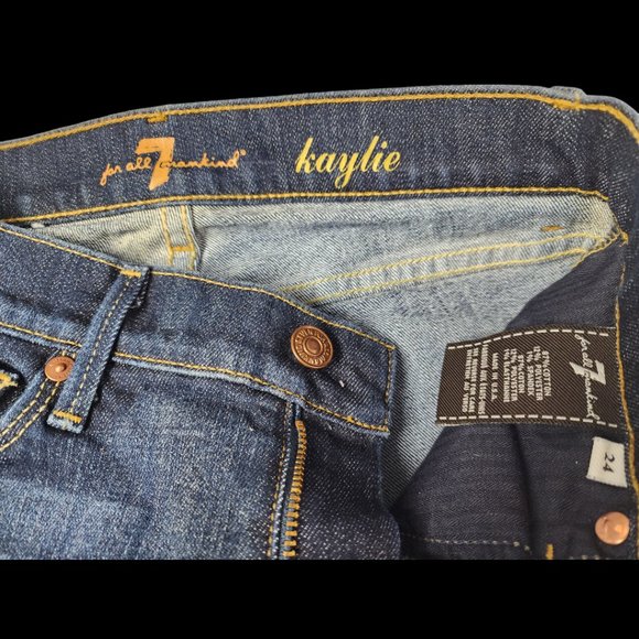 7 For All Mankind Women's Kaylie Slim Fit Jeans - Picture 16 of 16